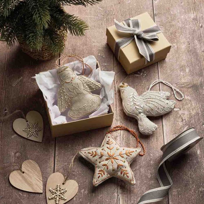Anchor Embroidery kit Christmas tree decoration - 1pc | De Bondt